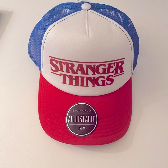 Fashion Nova | Accessories | Stranger Things Fitted Cap Hat Trucker Hat ...